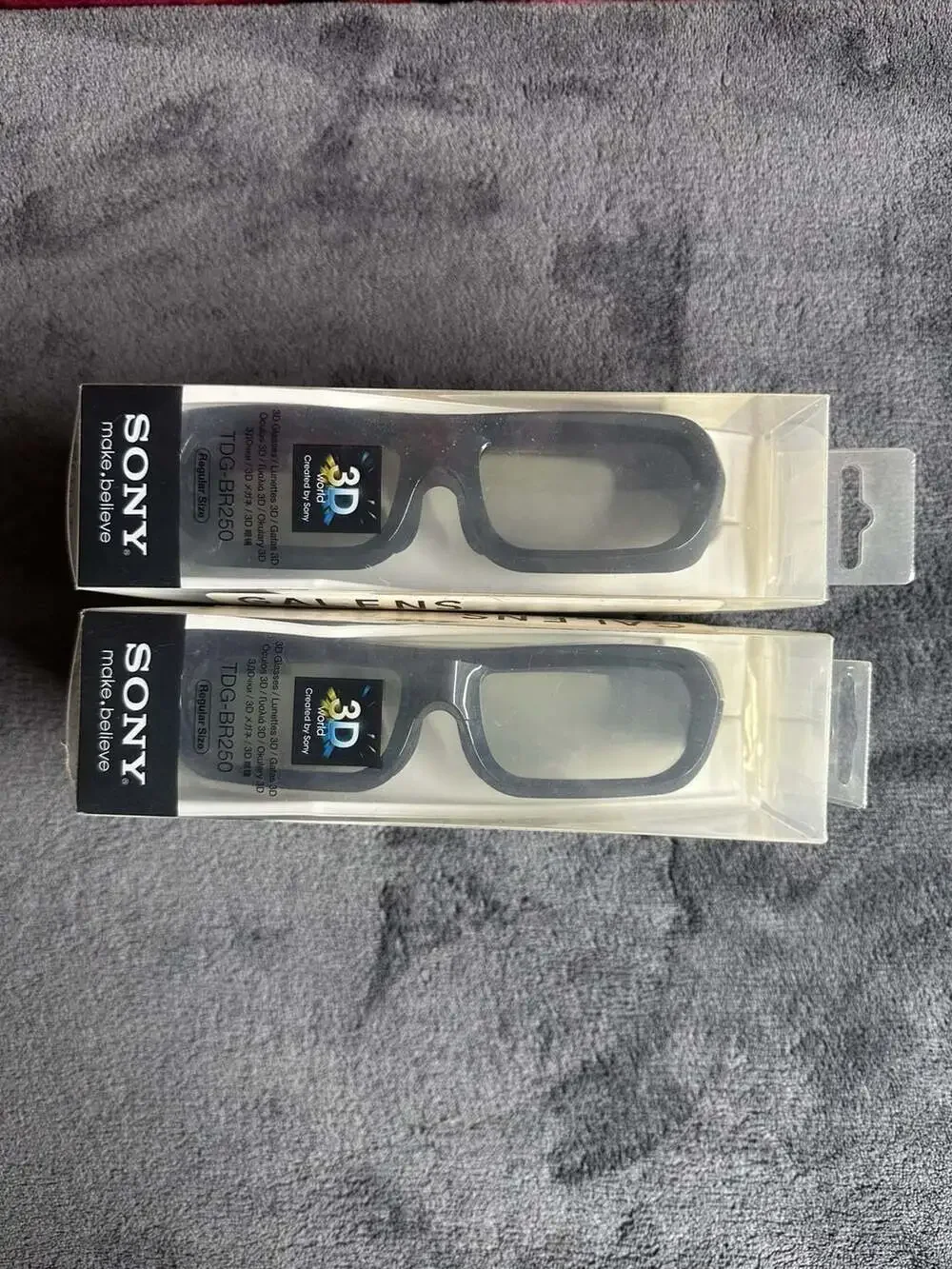 Sony TDG-BR250 Rechargeable Active 3D Glasses (Pair)